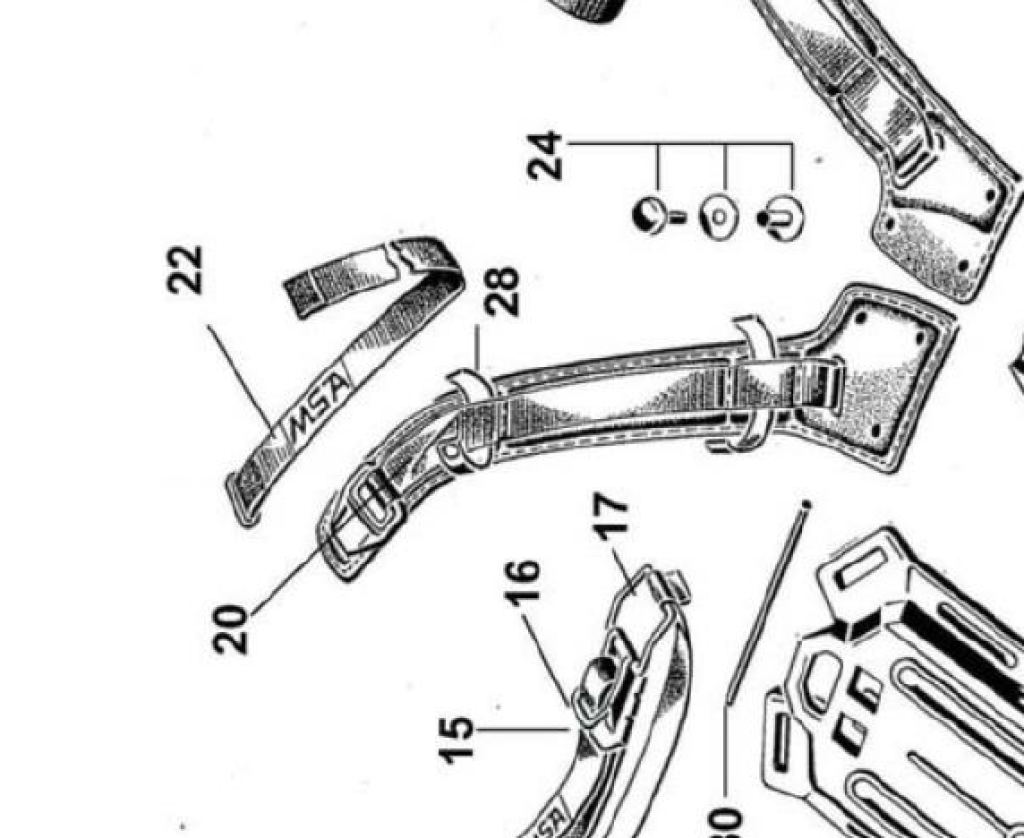 Trekriem links compl., AirMaXX